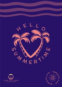 Hello Summertime Poster