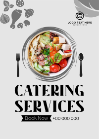 Catering Food Variety Flyer