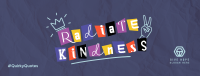 It's Giving Kindness Facebook Cover Image Preview