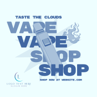 Vape Store Linkedin Post example 4