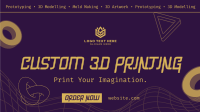 Agnostic Custom 3D Print Video