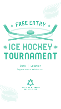 Ice Hockey Tournament Instagram Reel