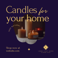 Aromatic Candles Instagram Post