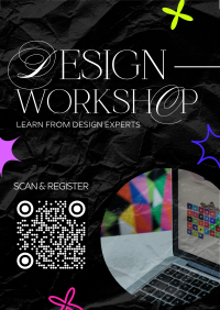 Modern Design Workshop Flyer