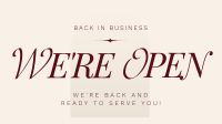 Minimalist Business Opening Animation