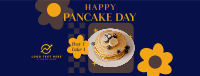 Cute Pancake Day Facebook Cover