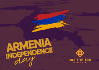 Armenia Independence Day Postcard example 1