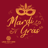 Let's Celebrate Mardi Gras Linkedin Post