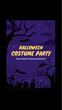 Halloween Party Facebook Story