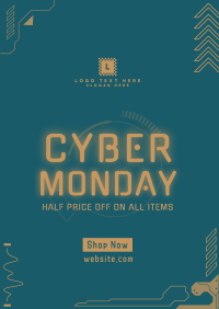 Virtual Monday Shopping  Poster