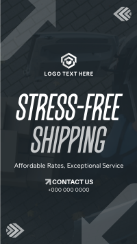 Corporate Shipping Service TikTok Video Image Preview