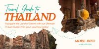 Thailand Travel Guide Twitter Post