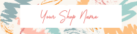 Gouache Brush Etsy Banner