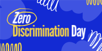 Zero Discrimination Day Twitter Post