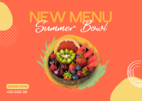 Summer Bowl Postcard