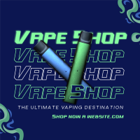 Vaping Elegance Instagram Post Image Preview