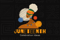 Celebrating Juneteenth Pinterest Cover Image Preview