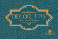 Home Decor Tips Pinterest Cover