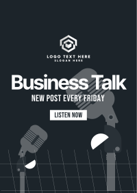 Business Podcast Poster Image Preview