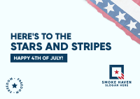 Stars and Stripes Postcard