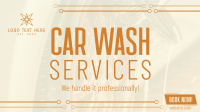 Car Wash Services Facebook Event Cover