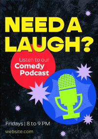 Podcast for Laughs Poster