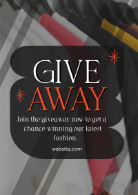 Fashion Giveaway Flyer