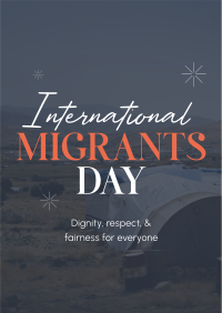 International Migrants Day Flyer