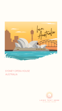 Sydney Opera House Instagram Story