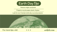 Earth Day Tips Animation