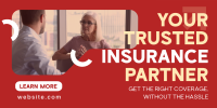 Corporate Trusted Insurance Partner Twitter Post