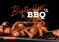 Bestseller BBQ Postcard