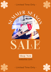 Summer Season Sale Poster