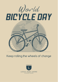 World Bicycle Day Flyer example 4