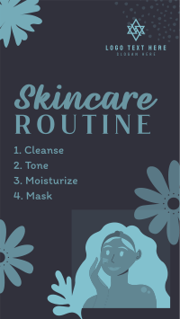 Skincare Facebook Story example 2