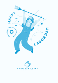 Labor Day Jump Poster