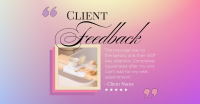 Spa Client Feedback Facebook Ad