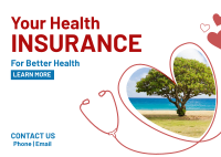 Life Insurance Postcard example 4