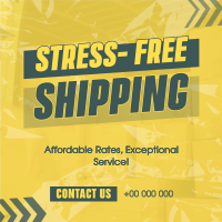 Shipping Delivery Service Instagram Post