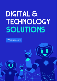 Digital & Tech Solutions Poster