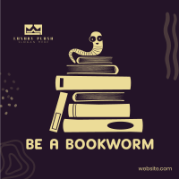 Be a Bookworm Instagram Post