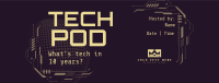 Technology Podcast Session Facebook Cover Design