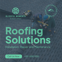 Roofing Solutions Instagram Post