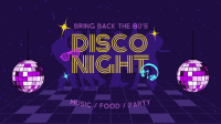 80s Disco Party Animation