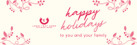 Holiday Season Greeting Twitter Header