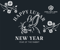 Ink Lunar Rabbit Facebook Post