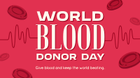 World Blood Donation Day Animation