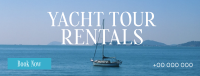 Relaxing Yacht Rentals Facebook Cover