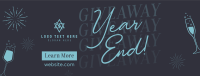 Year End Giveaway Facebook Cover Design