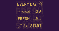 Fresh Start Quote Facebook Ad